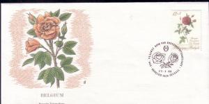 Belgium FDC SC# B1082 Bengale Triomphant Rose L104