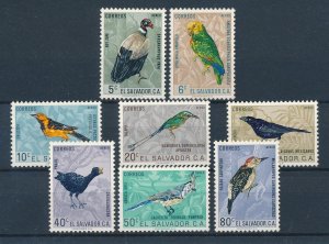 [116155] El Salvador 1963 Airmail Birds v�gel oiseaux  MNH