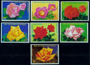 [66903] Equatorial Guinea 1979 Flora Flowers Blumen Roses Imperf. MNH