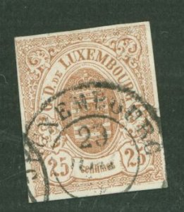 Luxembourg #9 Used Single