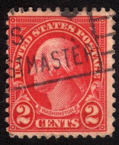 1926 US, 2c stamp, Used, George Washington, Sc 634