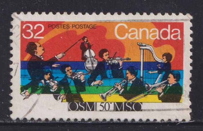 Canada 1010 Orchestra Concert 32¢ 1984