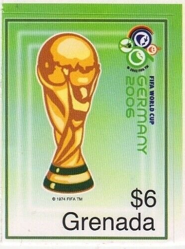 Grenada 2006 - World Cup FIFA - Self Adhesive Single Stamp - Scott #3591 - MNH