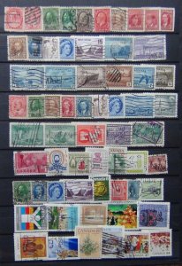 Canada QV to QE2 range 1963 $1 Export definitive and commemorative issues Used