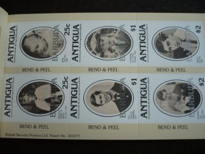 Stamps - Barbuda - Scott# 501 - Mint Never Hinged Booklet