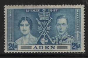 ADEN  14  MINT HINGED