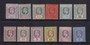 Straits Settlements 1902 SC 93-104 MLH 