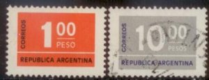 Argentina 1976 SC# 1114,1119 Used L189