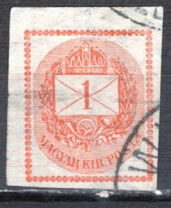 Hungary: 1898; Sc. # P5, Used,, Single Stamp