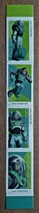 United States #5712b (60c) Go Beyond - Buzz Lightyear MNH strip of 4 (2022)