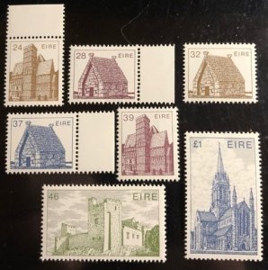 Ireland Scott# 638-644 VF NH Unused Set Cat. $16.50