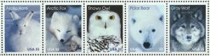 1999 sheet Arctic Animals Sc# 3288-3292