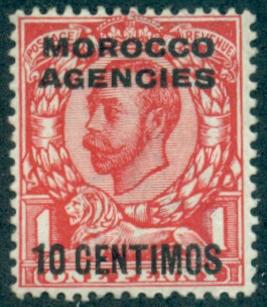 Great Britain Offices In Morocco #47  MInt  Scott $1.10