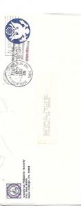 US embossed Envelope Great Seal.  Double cancellation. American Philatelic