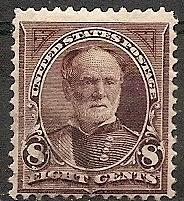 US  272 MNH 1895 8c vio brn Sherman CV  $210 VF XF