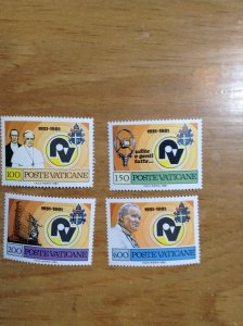 Vatican City Sc #  681-684  NH
