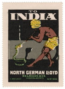 (I.B) US Cinderella : North German Lloyd (To India)