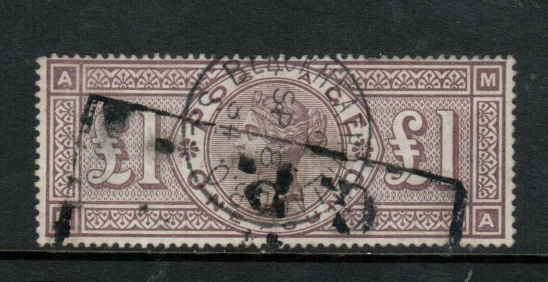 Great Britain 110 SG 185 Used Fine Imperial Crowns Watermark