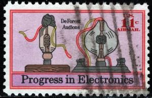 SC#C86 11¢ Electronics Progress: DeForest Audions Single (1973) Used