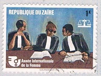 Zaire 814 Used Judge and Lawyer 1975 (BP40104)