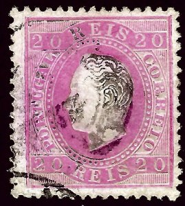 Portugal SC#40 Used F-VF SCV$55.00...Worth a close look!!