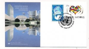 D171946 Definitive Series FDC United Nations New York Bureau