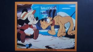 Disney - Turks & Caicos Islands 1981. ** MNH Block