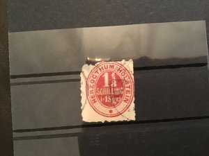 Schleswig-Holstein 1865   Austrian Admin used stamp R30471
