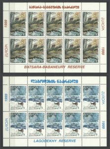 1999 Georgia 312KL-13KL Fauna / Europa Cept 40,00 €