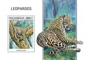 Z08 MOZ18514b MOZAMBIQUE 2018 Leopards MNH ** Postfrisch