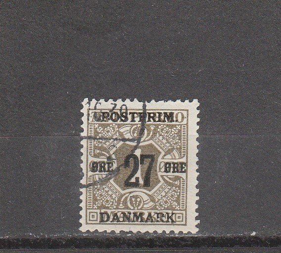 Denmark  Scott#  138  Used  (1918 Surcharged)