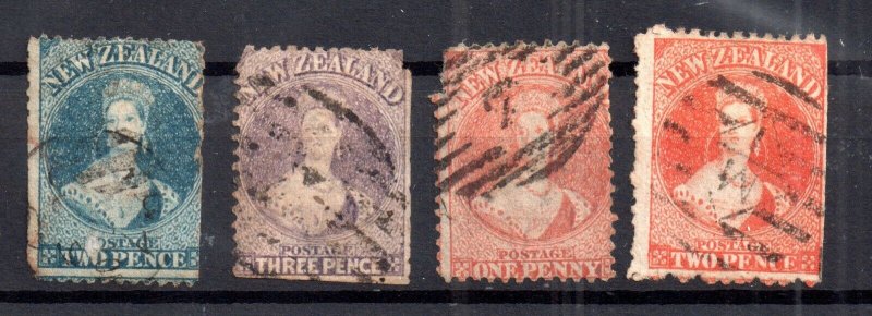 New Zealand QV Chalon Head collection (faults) WS16772