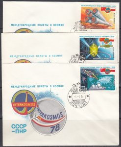 Russia Scott 4670-2 FDC - Intercosmos, Soviet-Polish Program