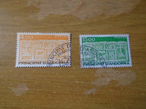 Andorra  French  #  332/334   used