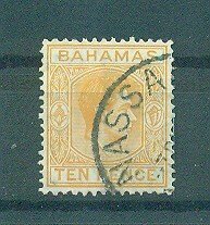 Bahamas sc# 109 used cat value $.55