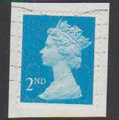 GB QE II Machin SG U2963 - 2nd brt blue -  M11L - Source  T 