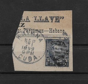 CUBA STAMP   VFU #MAYOT1