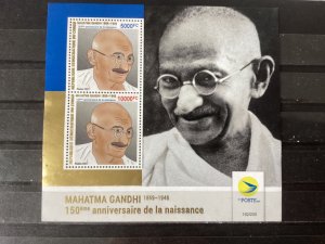 Congo - Postfris/MNH - Sheet Mahatma Gandhi 2021