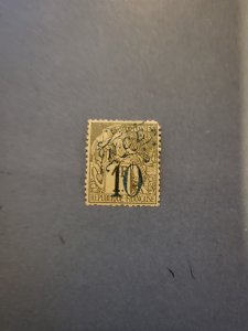 Stamps New Caledonia Scott #39 hinged