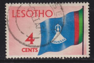 Lesotho 97 National Flag 1971