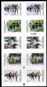 Sweden 2014 MNH** - Sporting Events - Booklet of Ten - Scott # 2723f