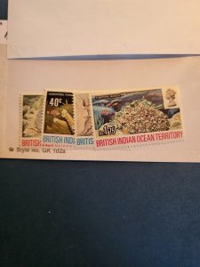 Stamps British Indian Ocean Territory Scott #44-7  hinged