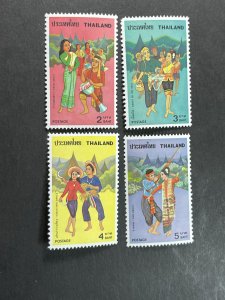 THAILAND # 822-825--MINT NEVER/HINGED----COMPLETE SET---1977