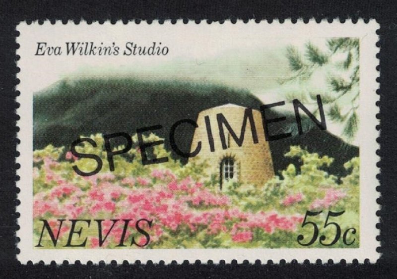 Nevis Eva Wilkin's Studio SPECIMEN 1981 MNH SG#67a MI#55 I