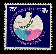 Singapore Scott # 242, used