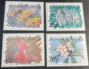 ASCENSION ISLAND # 566-569-MINT NEVER/HINGED--COMPLETE SET--1993