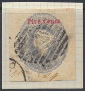 Ceylon QV Embossed postal stationery Used see details & scans 