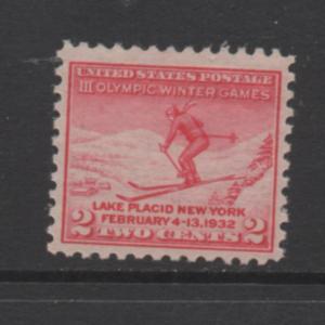 Scott#  716  unused MNH  OG Single