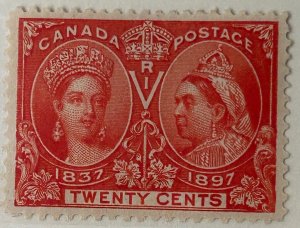 Canada #59 MINT VF H - JUBILEE ISSUE