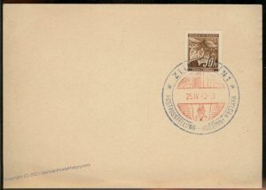 Germany 1942 Zliny Stamp Show Boehmen Maehren BuM Bohemia Moravia Cover 98633